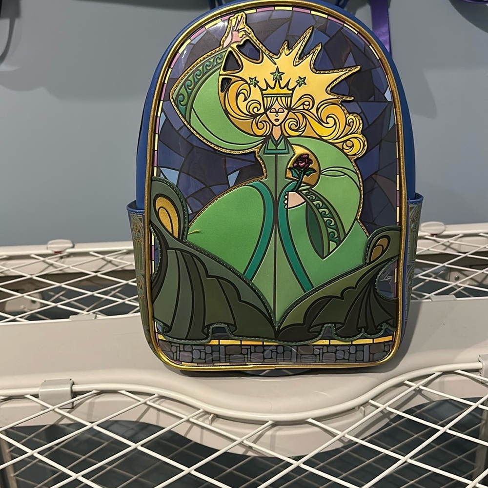 Loungefly Beauty and the Beast Enchantress mini Backpack